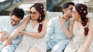 Ira Khan Adds a Dash of Humor to Her Mehendi Moments with Dad Aamir Khan
