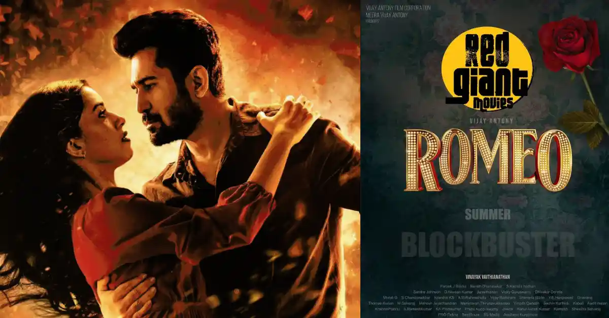 Red Giant Secures Tamil Nadu Theatrical Rights for Vijay Antony’s “Romeo”