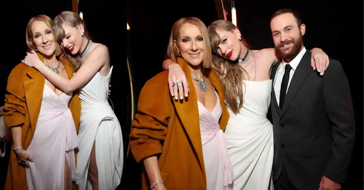 Taylor Swift and Céline Dion Share Heartwarming Moment at the Backstage of 2024 Grammys