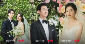 Kim Soo Hyun and Kim Ji Won Captivate in Fairytale Wedding Pictorial for Upcoming Rom-Com "Queen of Tears"