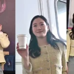 Kim Go-eun Surprises Fans with Coffee and Movie Goodies at "Exhuma" Coffee Truck Event