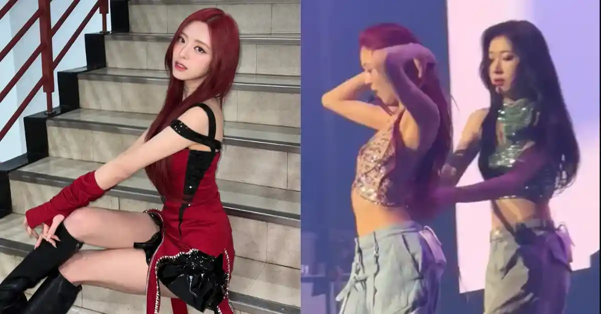 ITZY's Yuna's Wardrobe Malfunction on Stage, Chaeryeong to the Rescue; Netizens Praise Her Calm Demeanor 