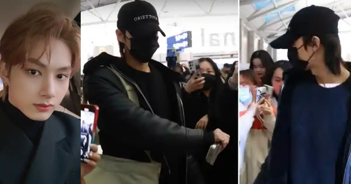SEVENTEEN’s Jun Surrounded by Fans, Not Security, at Incheon Airport – Sparks Fan Outrage