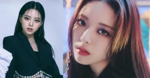 ITZY's Yuna Steals the Show in Paris with Stunning Dress and Fiery Red Hair