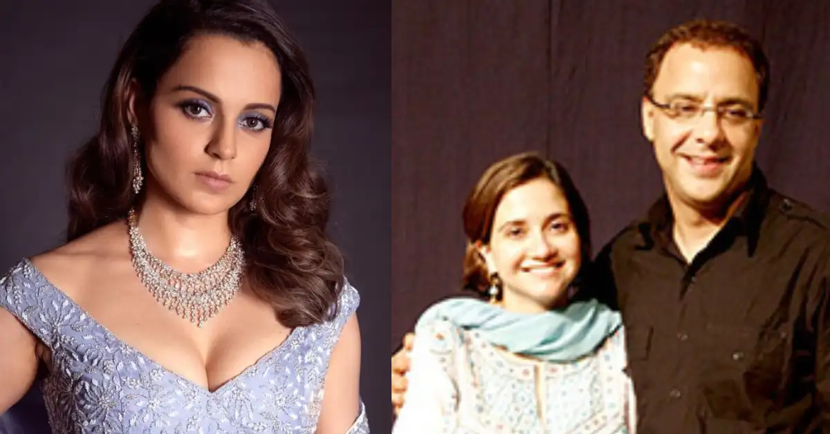 Kangana Ranaut Unleashes Fiery Critique on Vidhu Vinod Chopra’s Wife, Accusing Her of Envy and Insecurity