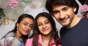 Sitara shares UNSEEN photo with parents Mahesh Babu and Namrata on their anniversary ( Sitara Instagram )