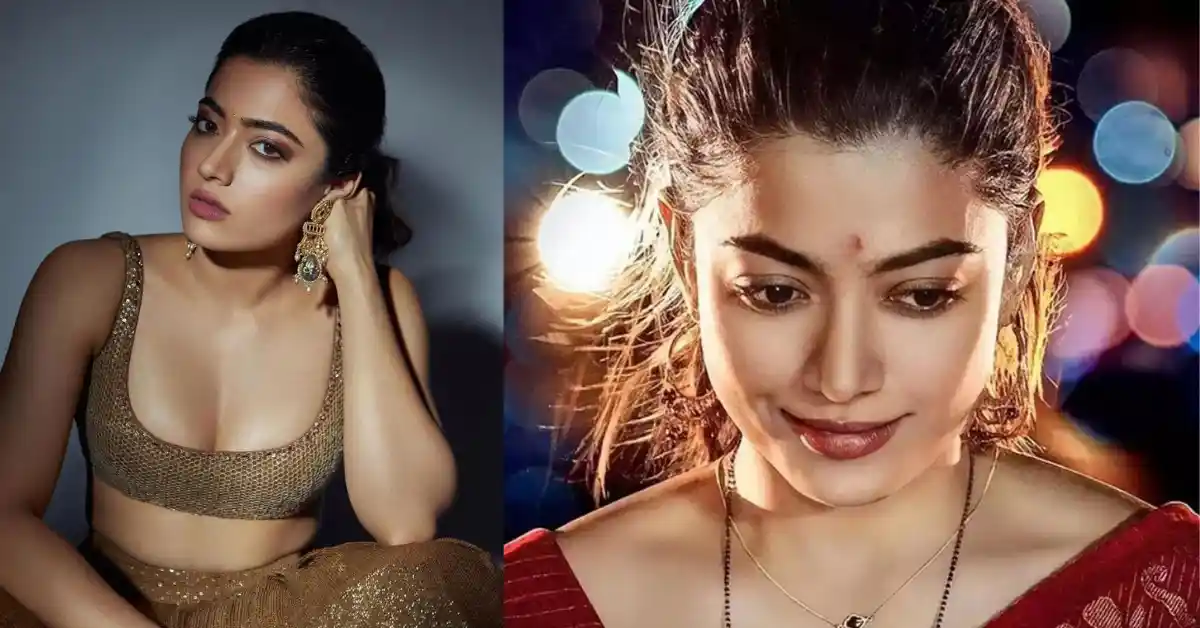 Rashmika Mandanna’s Effortless Charm: No Makeup, Pure Elegance, and a Surprise Flying Kiss
