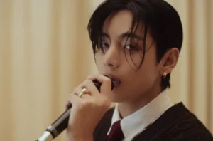 K-Pop Star V from BTS Mesmerizes Fans with His New Single ‘FRI(END)S’ in a Stunning Live Performance Video