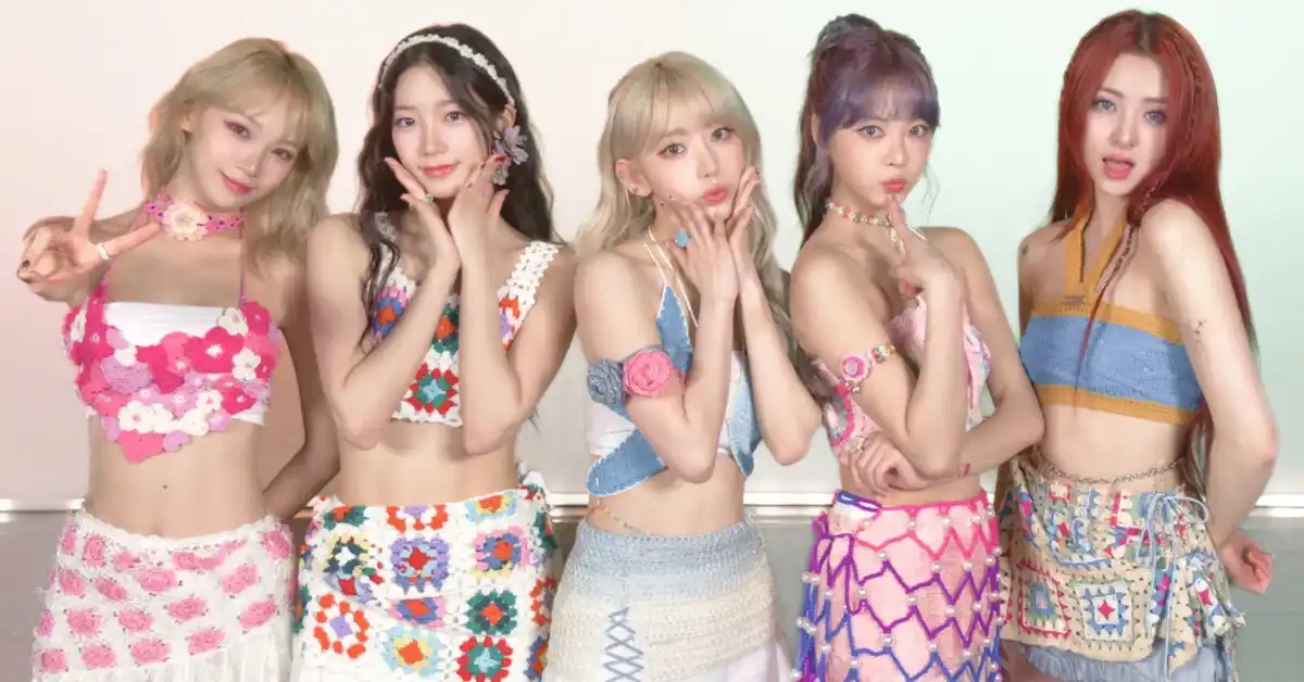 K-Pop Idols Fall for the “EASY” Crochet Craze: LE SSERAFIM’s Sakura Takes the Spotlight with Trendy Hand-Knitted Creations