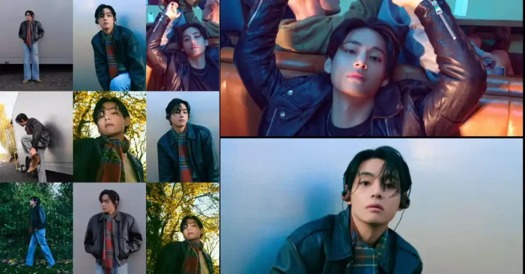 BTS' V Steals Hearts in London Streets with 'FRI(END)S' Concept Photo 2