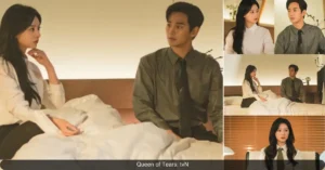 Sparks Fly as Kim Soo-hyun and Kim Ji-won Share an Uncomfortable Bed in "Queen of Tears" Episode 3 Teaser