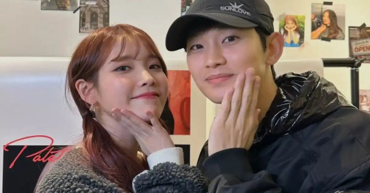 Kim Soo Hyun Treats Fans with an Adorable Backstage Photo from IU’s “H.E.R.” Concert; Fans Can’t Keep Calm