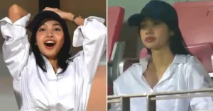 Soccer Commentator Can't Contain His Excitement After Spotting BLACKPINK's Lisa on Big Screen!