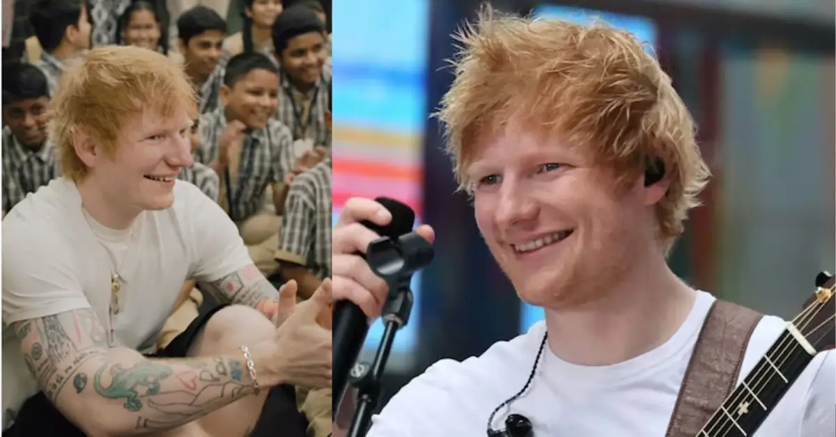 Ed Sheeran in Mumbai: A Touchdown for his India Tour