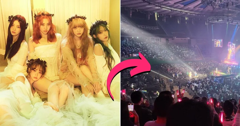 Netizens Point Out The “Ahjussi” Demographic At LE SSERAFIM’s Concert