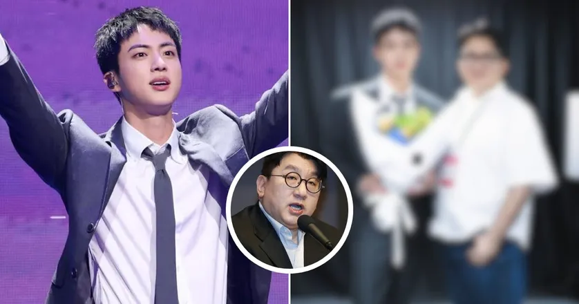 Bang Si Hyuk’s Photo With BTS’s Jin Sparks New Criticism