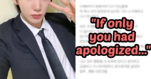 Alleged Victim Accuses Male K-Pop Idol For Having Sex And Working At A Host Bar