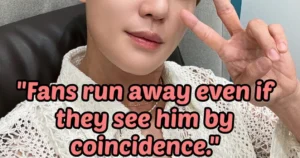 Second-Generation Idol Is Proud To Say There Are No More Sasaengs In His Fandom