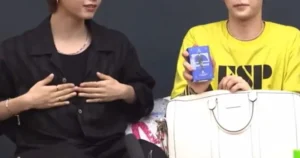 Fifth-Generation Male Idol Going Viral For Carrying Around Nipple Patches In His Bag