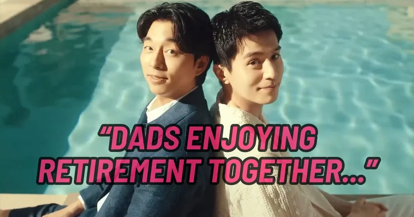 Actors Gong Yoo And Lee Dong Wook Give “Old Married Couple” Vibes In New Ad