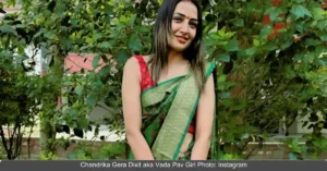 Chandrika Gera Dixit aka Vada Pav Girl Photo: Instagram