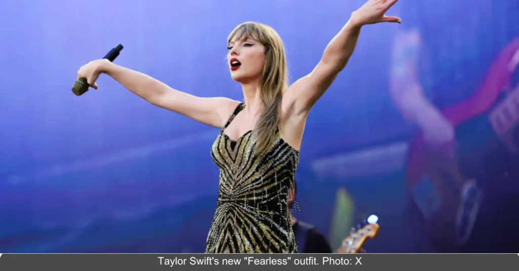 Taylor Swift's Stunning New "Fearless" Dress