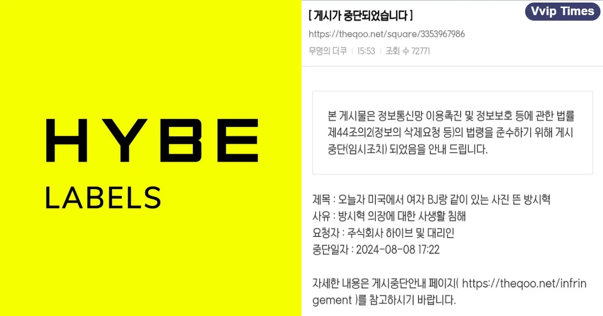 HYBE Responds Swiftly to Privacy Concerns Over Bang Si Hyuk's Photos With AfreecaTV BJs in America