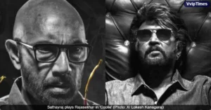 Lokesh Kanagaraj Reveals Sathyaraj's First Look as Rajasekhar in 'Coolie' Character Poster