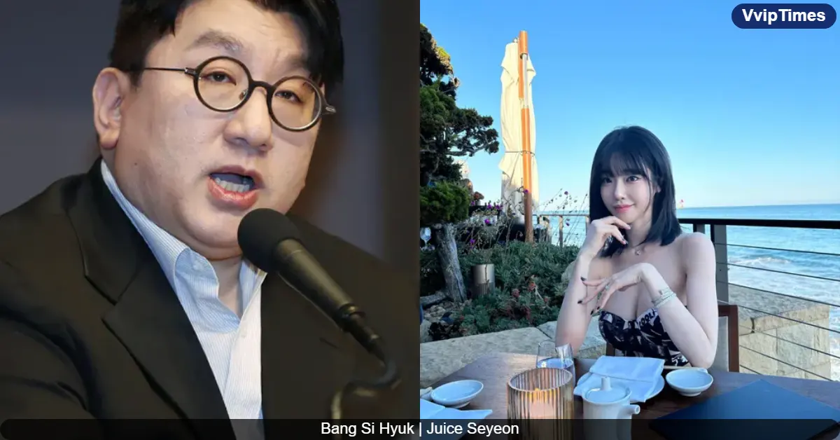 HYBE Founder Bang Si Hyuk Spotted in Beverly Hills With Popular Influencer and BJs