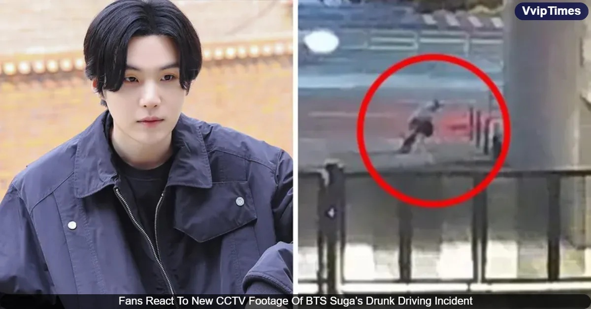 Fans React To New CCTV Footage Of BTS Suga’s Drunk Driving Incident