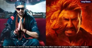 Bhool Bhulaiyaa 3 Confirms Diwali Release, Set for Big Box Office Clash with Singham Again