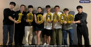 "I, The Executioner" Breaks Records: Jung Hae In and Ahn Bo Hyun Celebrate Over 1 Million Moviegoers in Just Two Days