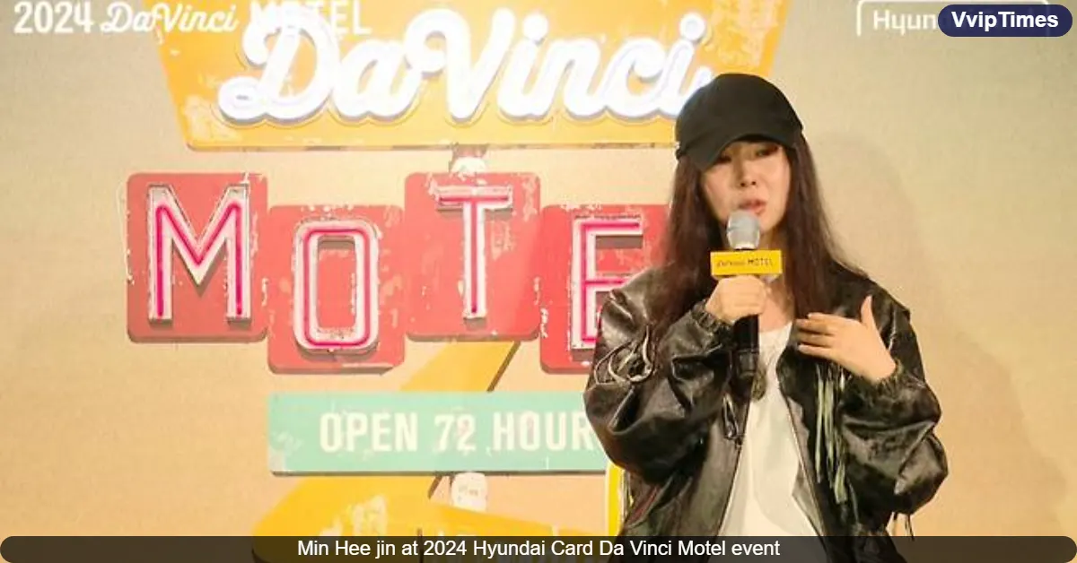 Min Hee Jin Drops NewJeans Unreleased Demo Track at Da Vinci Motel Event, Fans Go Wild