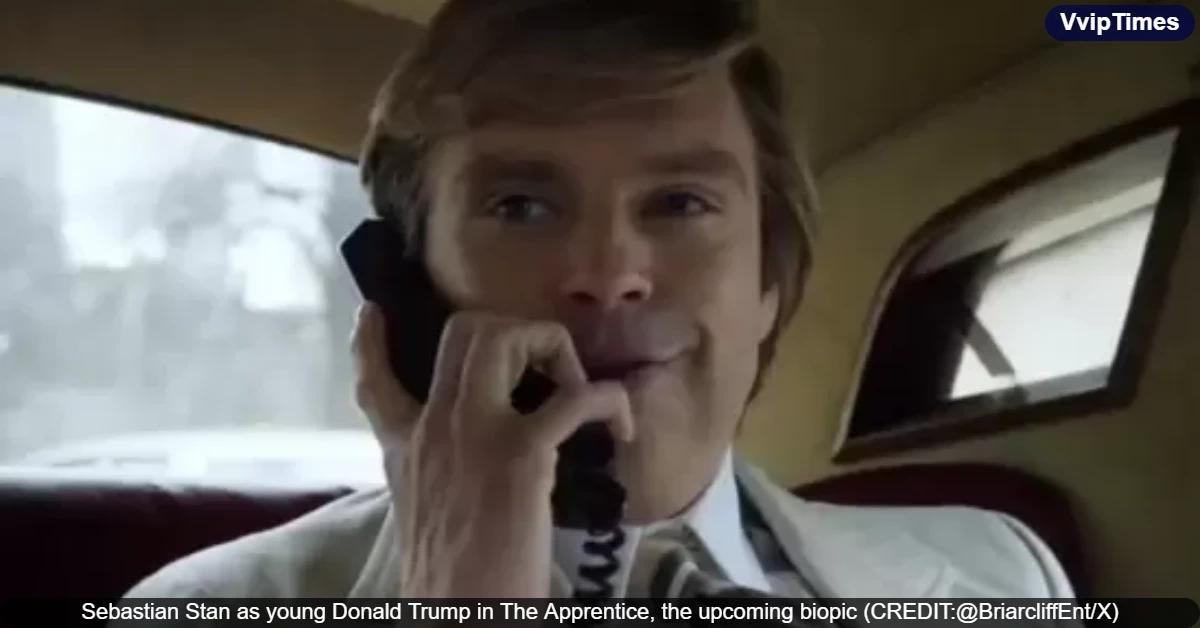 First Footage of Donald Trump Biopic The Apprentice Reveals Sebastian Stan’s Portrayal