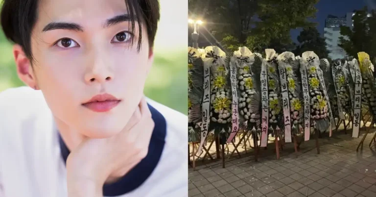 Former RIIZE’s Seunghan Allegedly Spotted Visiting Protest Wreaths Outside SM Entertainment