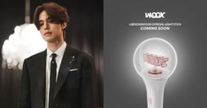 Lee Dong Wook Finally Reveals Official Light Stick Design to Fans