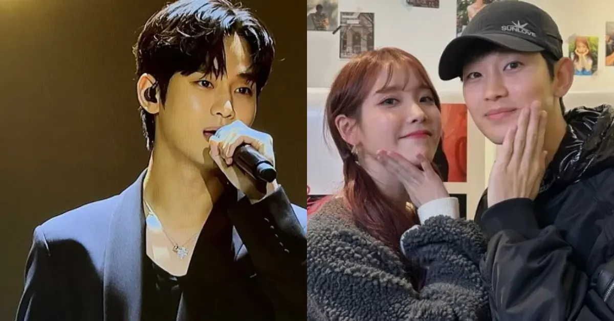 Kim Soo Hyun Explains Why He Chose to Perform IU’s Song at His Fan Meeting