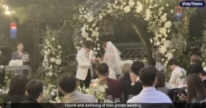 K-netizens React to HyunA and Junhyung's Wedding Photos