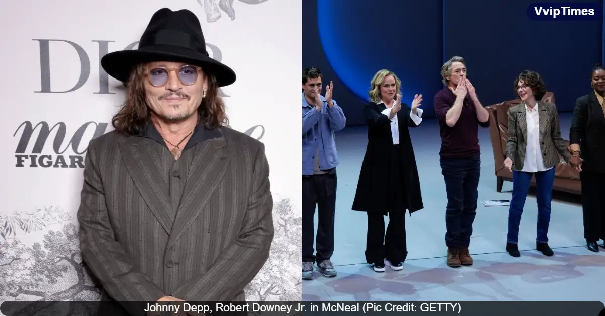 Johnny Depp Praises Robert Downey Jr.’s Broadway Debut in ‘McNeal’