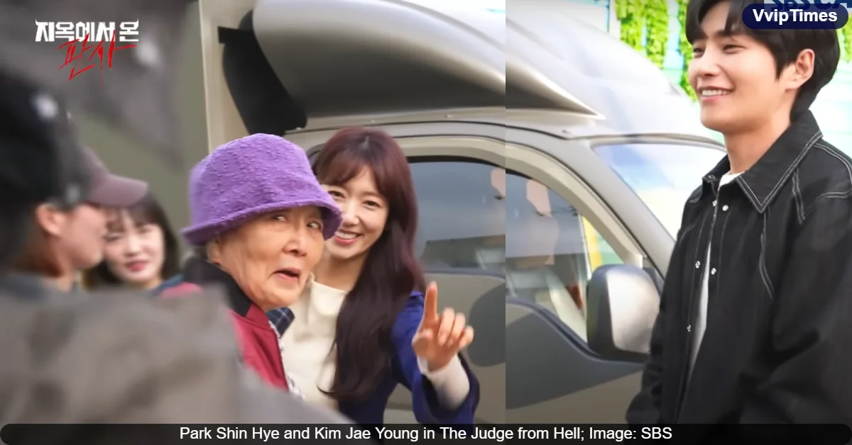 Park Shin Hye Playfully Teases Kim Jae Young as ‘Extra-Friendly’ on Set of The Judge from Hell