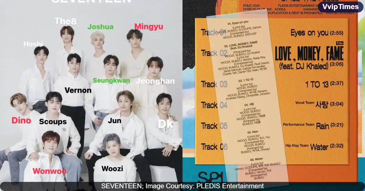 SEVENTEEN Reveals 6-Song Track List for Upcoming Mini Album SPILL THE FEELS Featuring DJ Khaled