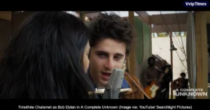 Timothée Chalamet Takes on Bob Dylan in New Trailer for A Complete Unknown