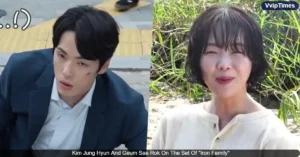 Kim Jung Hyun and Geum Sae Rok Go All Out in "Iron Family" Behind-the-Scenes Video; WATCH