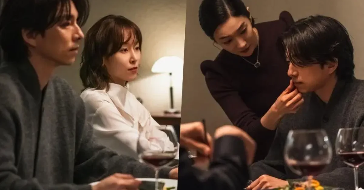 Jung Yun Ha Wipes Her Ex-Husband Gong Yoo's Mouth In Front Of His Wife Seo Hyun Jin In "The Trunk" New Stills