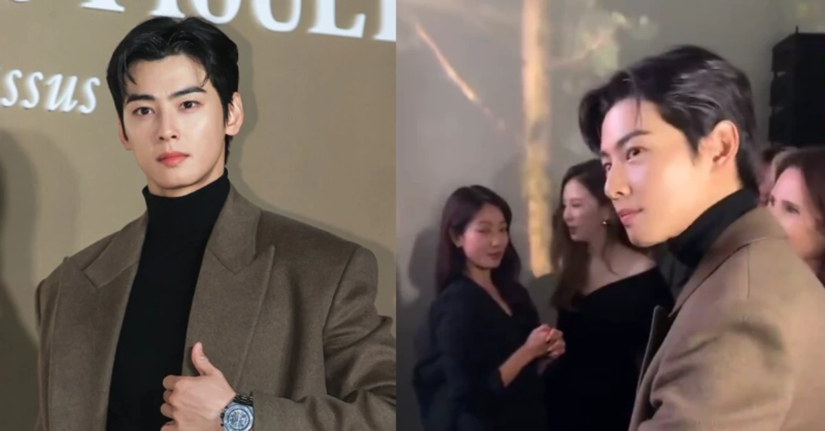 Actress Park Shin Hye Caught Admiring Cha Eunwoo at Star-Studded Event; Netizens React