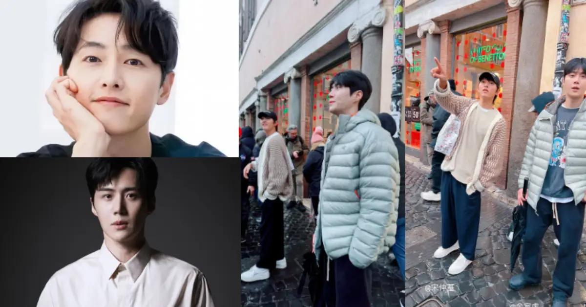 Song Joong Ki and Kim Seon Ho Spotted Together in Rome: Fans Hope for a New Collaboration