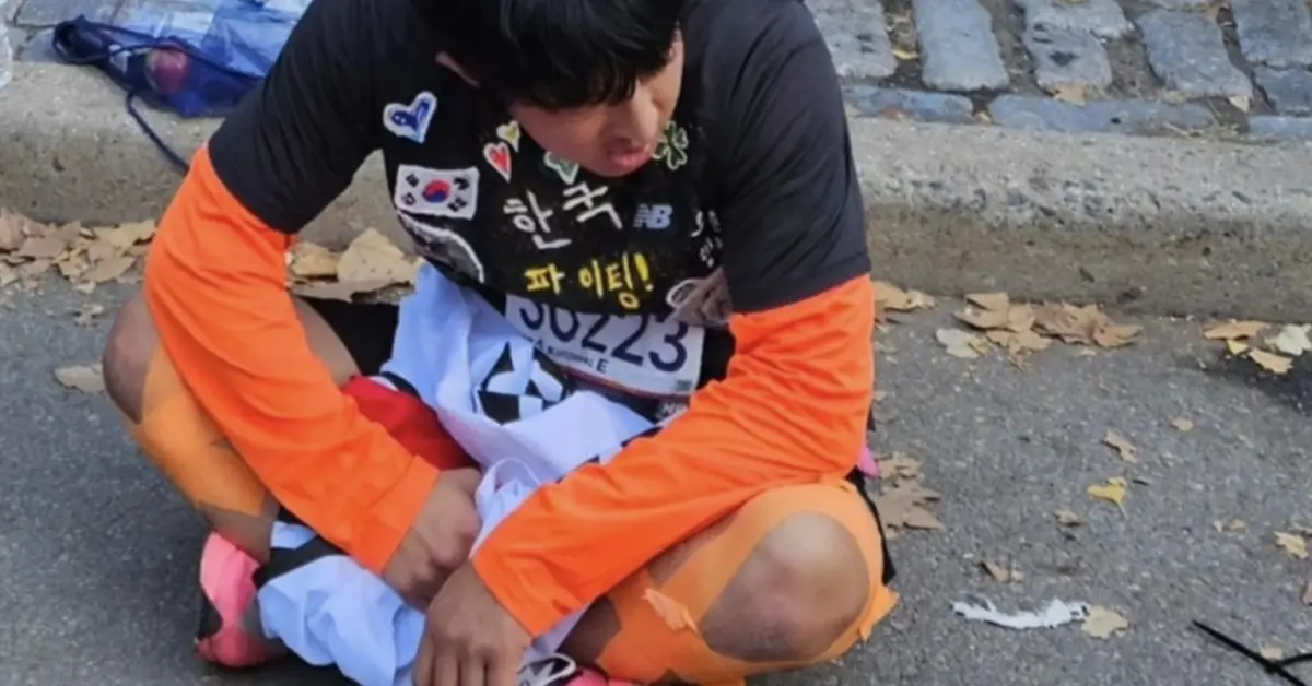 Kian84 Expresses Gratitude to Fans After Completing New York Marathon