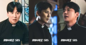 Kim Nam Gil Displays Extreme Emotions In Upcoming Drama “The Fiery Priest 2”