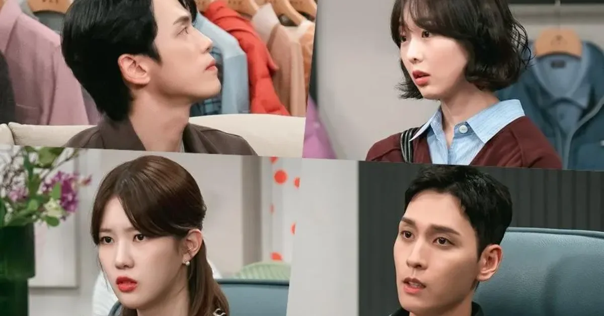 Kim Jung Hyun, Geum Sae Rok, Choi Tae Joon, And Yang Hye Ji Face Off In A Tense Encounter In "Iron Family" New Stills