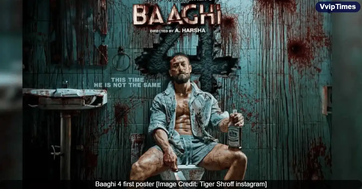 Tiger Shroff’s Baaghi 4 Poster Sparks Comparisons with Ranbir Kapoor’s Animal
